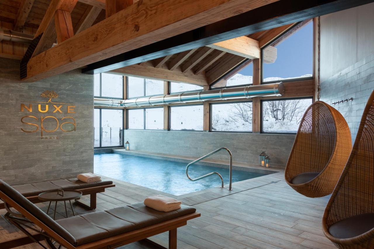 Ours Blanc Hotel & Spa Saint-Martin-de-Belleville Eksteriør billede