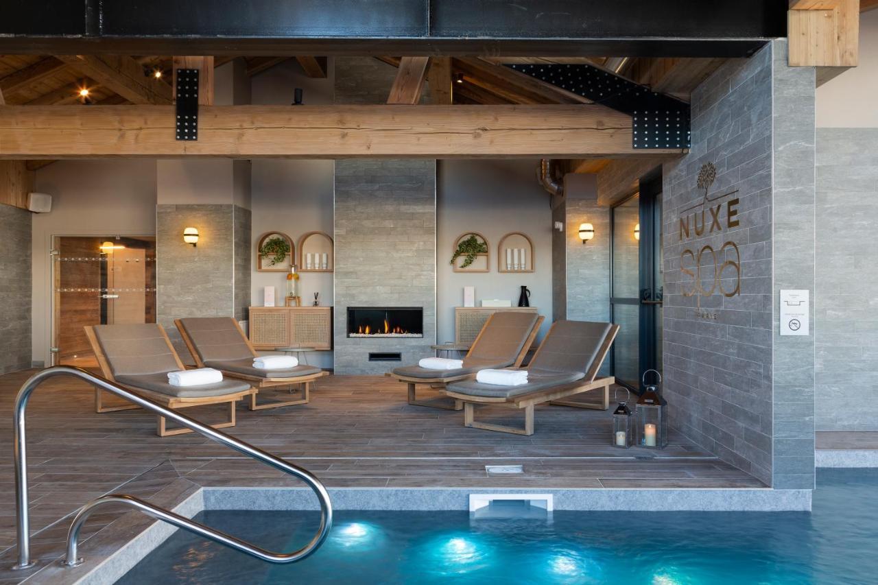 Ours Blanc Hotel & Spa Saint-Martin-de-Belleville Eksteriør billede