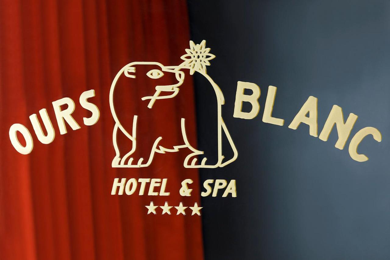 Ours Blanc Hotel & Spa Saint-Martin-de-Belleville Værelse billede