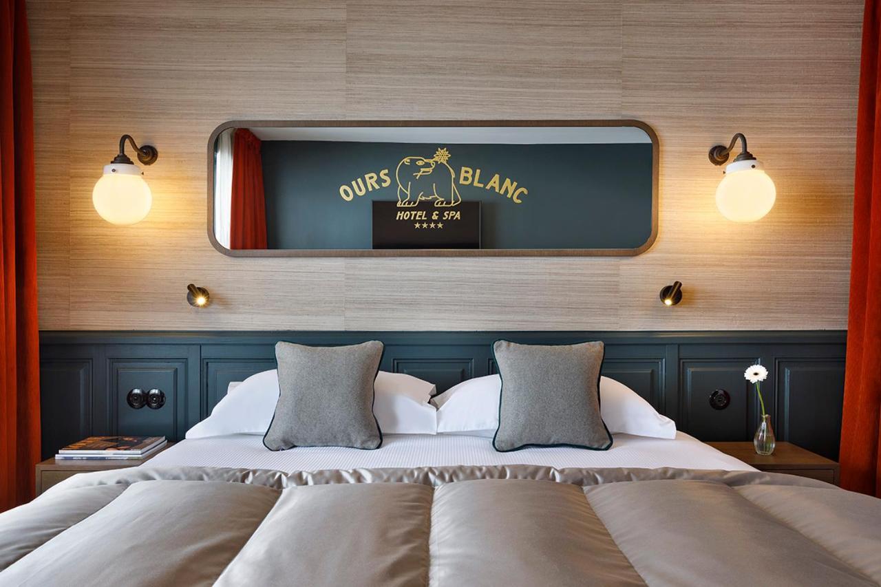 Ours Blanc Hotel & Spa Saint-Martin-de-Belleville Værelse billede